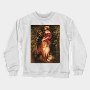 Vintage trippy kittens Crewneck Sweatshirt